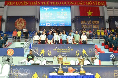 Khai mạc Giải Vô địch bóng rổ 5x5 các đội mạnh quốc gia 2026