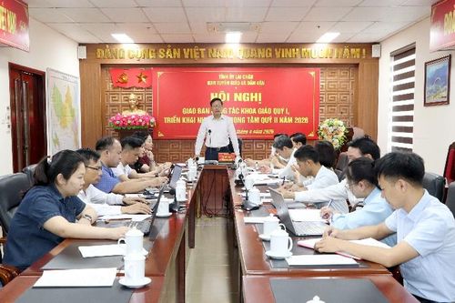 Hội nghị giao ban công tác khoa giáo quý I/2026