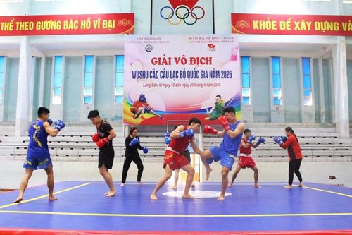 Sẵn sàng cho Giải Wushu các câu lạc bộ quốc gia năm 2026