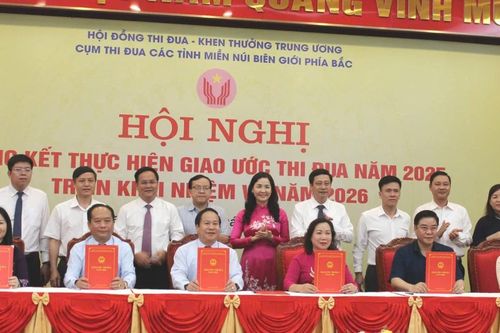 Cụm thi đua 7 tỉnh miền núi biên giới phía Bắc triển khai nhiệm vụ năm 2026