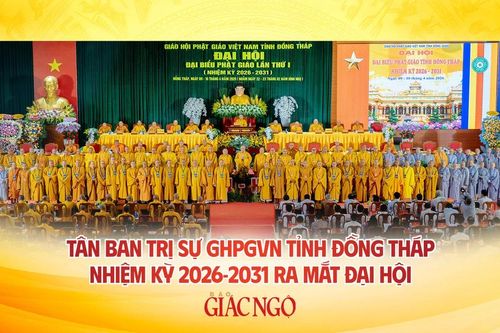 Đồng Tháp: Danh sách và chức danh Ban Thường trực Ban Trị sự GHPGVN tỉnh nhiệm kỳ 2026-2031 vừa được suy cử