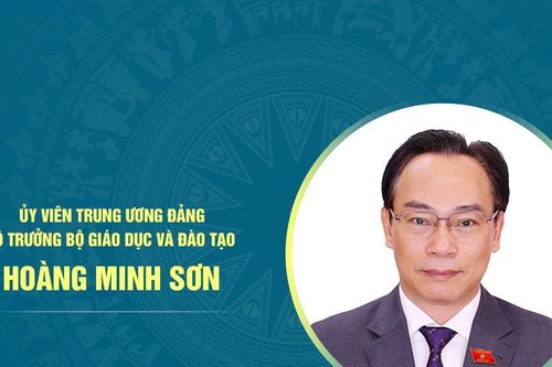 Tiểu sử Bộ trưởng Bộ Giáo dục và Đào tạo Hoàng Minh Sơn
