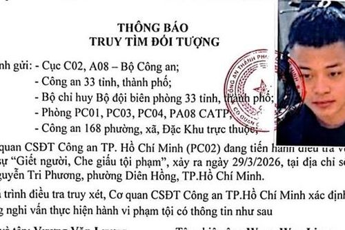 Truy tìm đối tượng người nước ngoài liên quan đến vụ án giết người tại TP Hồ Chí Minh