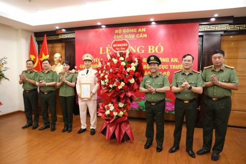 Cục Hậu cần tổ chức Lễ công bố các quyết định về công tác cán bộ