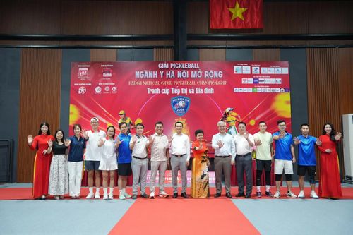 Sôi động Giải Pickleball ngành Y Hà Nội mở rộng 2026: Sân chơi kết nối, lan tỏa tinh thần sống khỏe