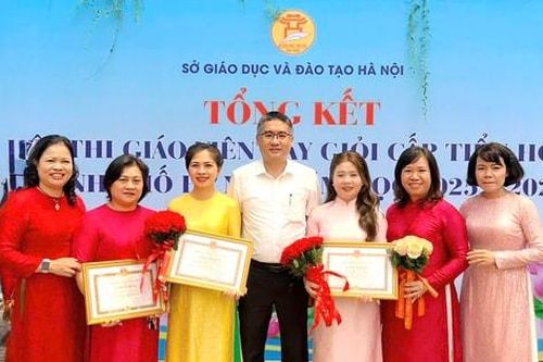 Giáo dục phường Kim Liên gặt 'quả ngọt' từ Hội thi giáo viên dạy giỏi