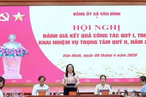 Xã Vân Đình: Chủ động tháo gỡ điểm nghẽn từ cơ sở