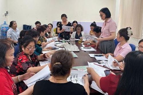 Chuyển đổi số tại phường Ô Chợ Dừa: Nâng cao chất lượng tổ tiết kiệm và vay vốn