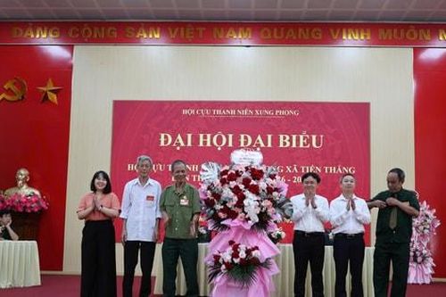 80 đại biểu tham dự Đại hội Cựu thanh niên xung phong xã Tiến Thắng