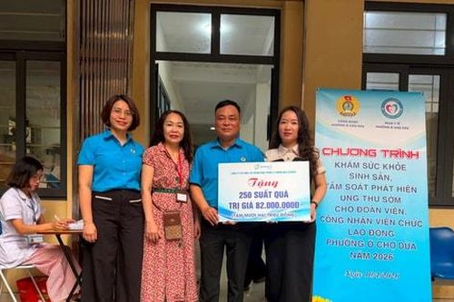 Phường Ô Chợ Dừa: Chăm lo sức khỏe, nâng cao chất lượng đời sống cho đoàn viên, người lao động