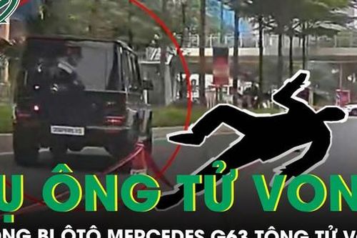Cụ ông 91 tuổi bị ôtô Mercedes G63 tông tử vong ở Hà Nội