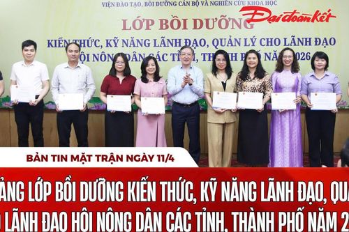 Bản tin Mặt trận sáng 11/4