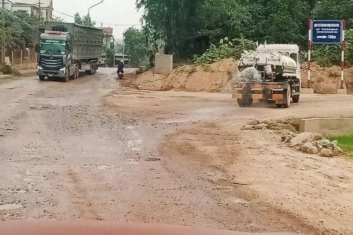Khắc phục ô nhiễm môi trường đường 269B ở Thái Nguyên