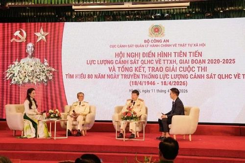 Tuyên dương 80 tấm gương tiêu biểu lực lượng Cảnh sát Quản lý hành chính về trật tự xã hội