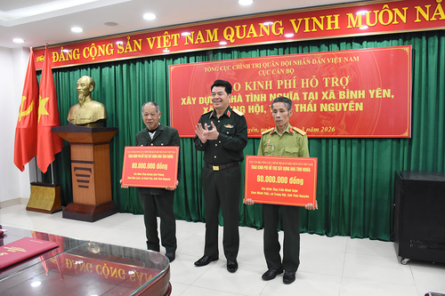 Chung tay dựng xây mái ấm nghĩa tình