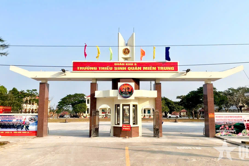 Trường Thiếu sinh quân miền Trung – nơi ươm mầm ước mơ