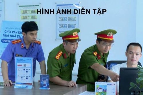 Công an 2 phường Thanh Khê, Hòa Khánh thực binh xử lý tình huống cướp ngân hàng