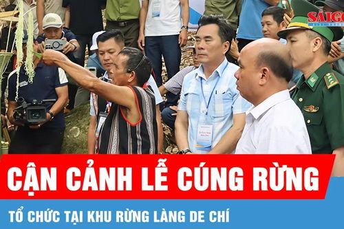Độc đáo lễ hội cúng rừng ở Gia Lai