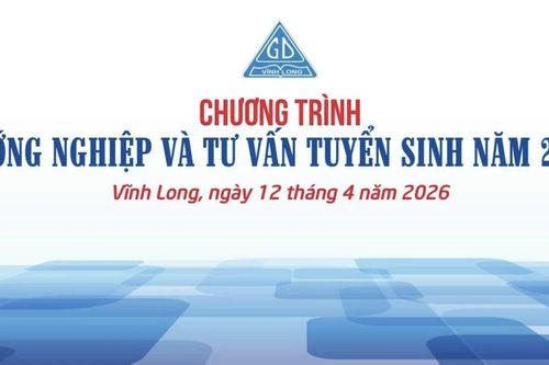 Báo GD&TĐ, Sở GD&ĐT Vĩnh Long và Trường ĐH Cửu Long hướng nghiệp cho hàng nghìn HS