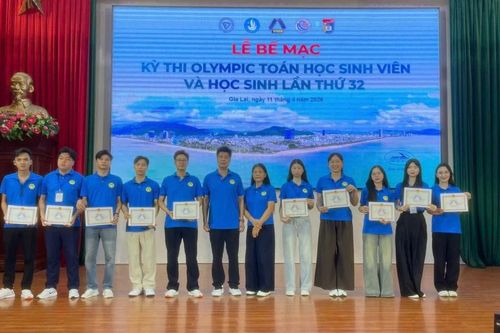 Sinh viên Tuyên Quang giành 2 giải tại Kỳ thi Olympic Toán học toàn quốc