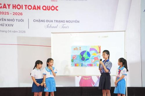 115 học sinh Hà Tĩnh sôi nổi tranh tài Trạng Nguyên nhỏ tuổi