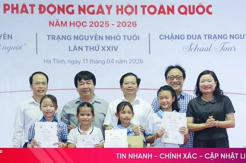 8 học sinh Hà Tĩnh sẽ tham dự vòng chung kết Ngày hội Trạng nguyên nhỏ tuổi toàn quốc