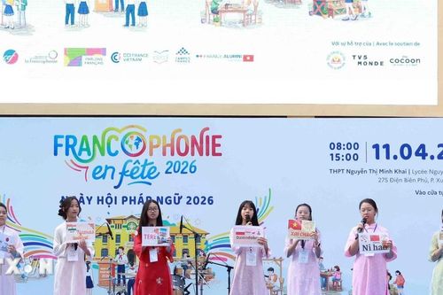 Nhiều hoạt động phong phú trong Ngày hội Pháp ngữ tại Thành phố Hồ Chí Minh