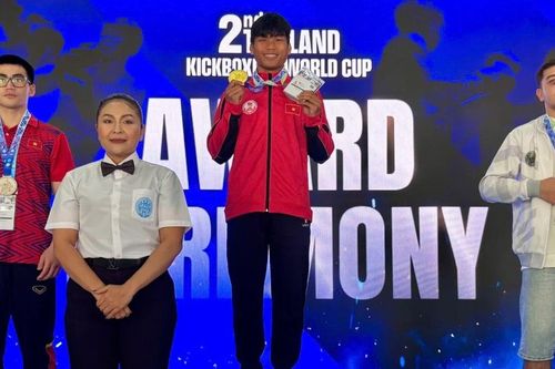 Gia Lai giành 11 huy chương tại Giải Kickboxing World Cup 2026