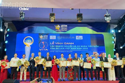 Khánh Hòa có 6 tổ chức, cá nhân được vinh danh tại VITM 2026