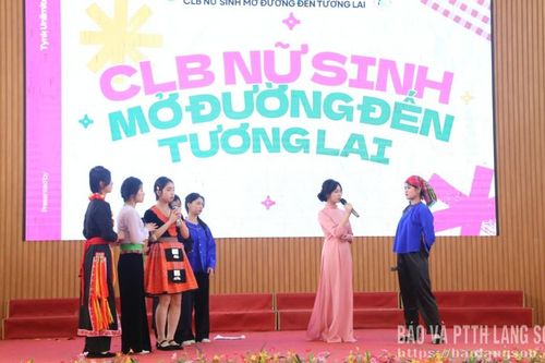 Nữ sinh Xứ Lạng tranh tài kỹ năng sống