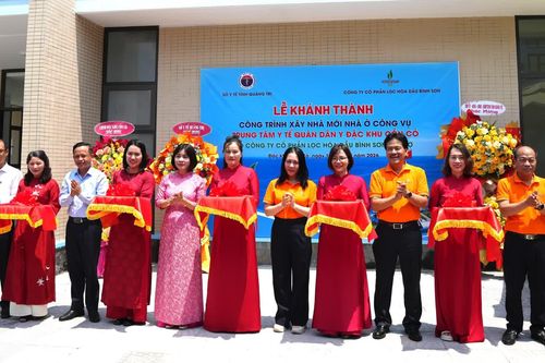 Khánh thành công trình nhà ở công vụ Trung tâm Y tế Quân dân y đặc khu Cồn Cỏ