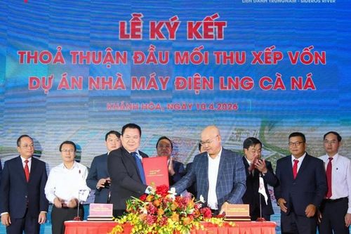 Khánh Hòa: Ký kết hợp đồng đầu tư kinh doanh dự án Nhà máy Nhiệt điện LNG Cà Ná