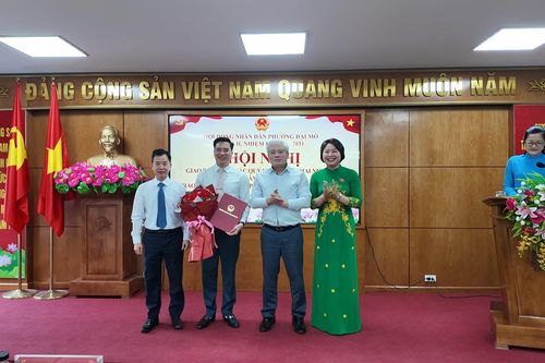 Phường Đại Mỗ triển khai nhiệm vụ quý II, kiện toàn bộ máy