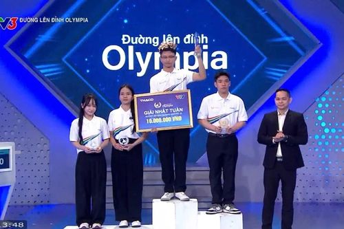 Nam sinh Hà Tĩnh giành vòng nguyệt quế Tuần Olympia 26 với điểm số ấn tượng