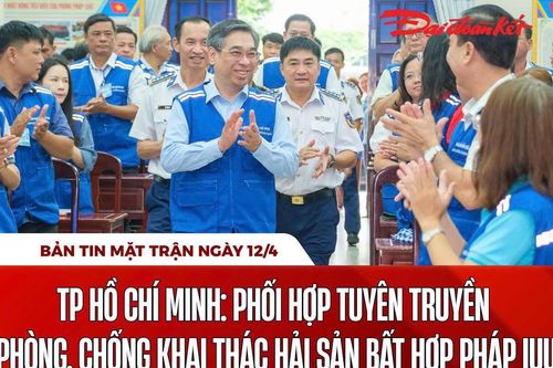 Bản tin Mặt trận sáng 12/4