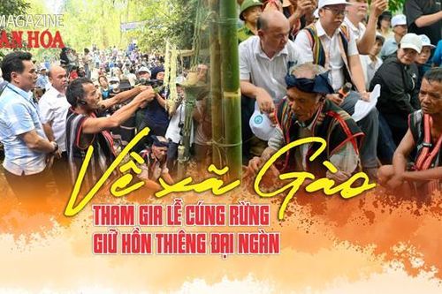 (Emagazine) Về xã Gào tham gia lễ cúng rừng - giữ hồn thiêng đại ngàn