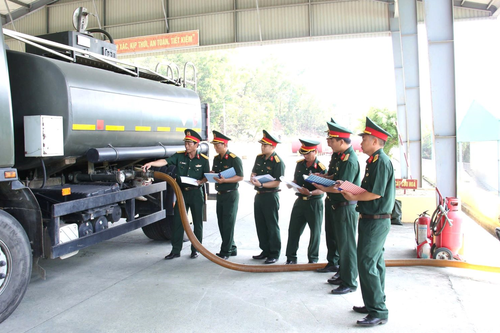 Ngành xăng dầu Quân khu 5 thực hành tiết kiệm, chủ động bảo đảm cho các nhiệm vụ