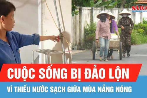 Người dân thiếu nước sạch giữa mùa nắng nóng vì nhà máy cấp nước hư hệ thống bơm