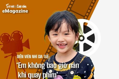 Diễn viên nhí Gia Tuệ: 'Em không bao giờ nản khi quay phim'