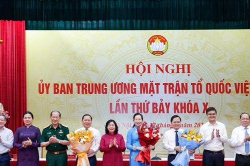 Ủy ban Trung ương Mặt trận Tổ quốc Việt Nam có ba Phó Chủ tịch mới