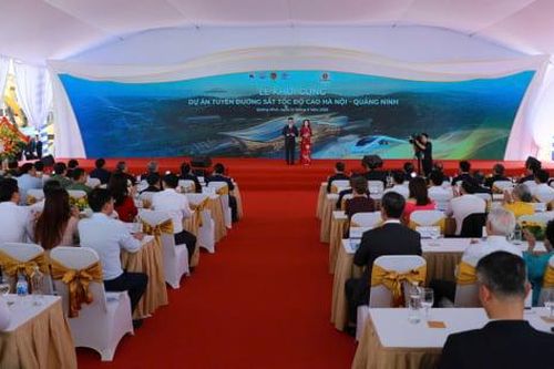 Khởi công Dự án tuyến đường sắt tốc độ cao Hà Nội – Quảng Ninh