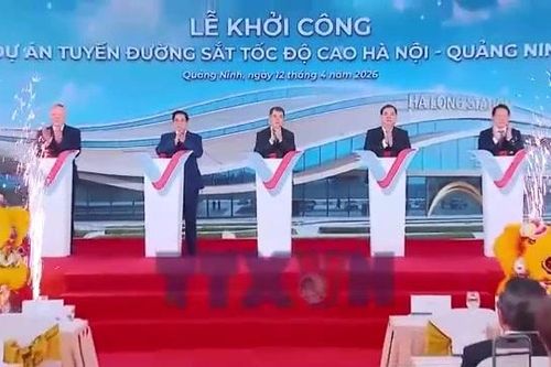 Khởi công tuyến đường sắt tốc độ cao liên vùng đầu tiên tại Việt Nam