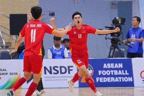 Việt Nam giành hạng 3 giải Futsal Đông Nam Á sau chiến thắng tưng bừng