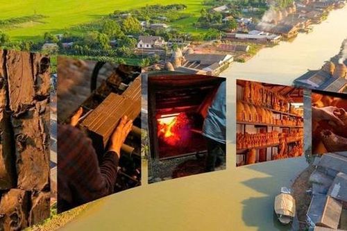 Ngắm 'vương quốc lò gạch' Mang Thít di sản độc đáo miền Tây