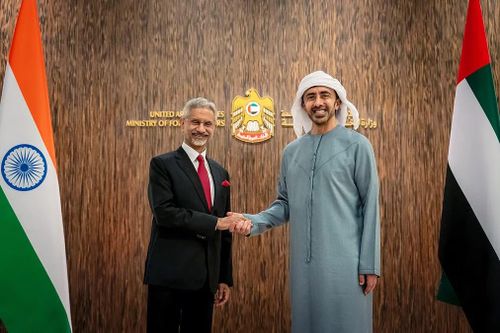Ngoại trưởng UAE và Ấn Độ hội đàm trao đổi về tình hình khu vực