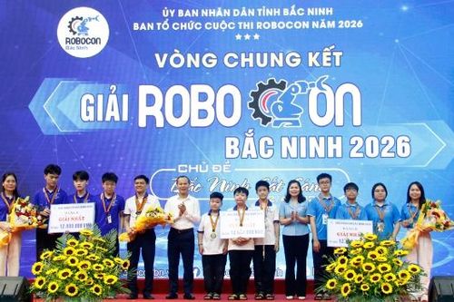 Tổng kết, trao giải vòng chung kết Giải Robocon tỉnh Bắc Ninh năm 2026