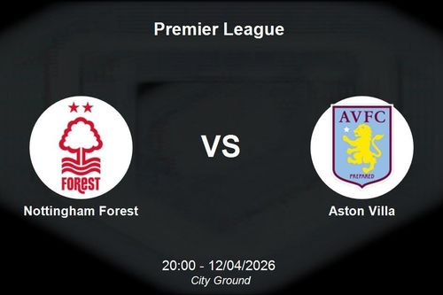 Nhận định Nottingham Forest vs Aston Villa - Vòng 31 Premier League