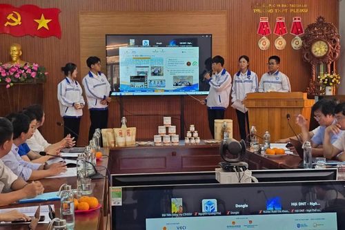 Gia Lai: Góp ý dự án khởi nghiệp của học sinh trước vòng chung kết quốc gia