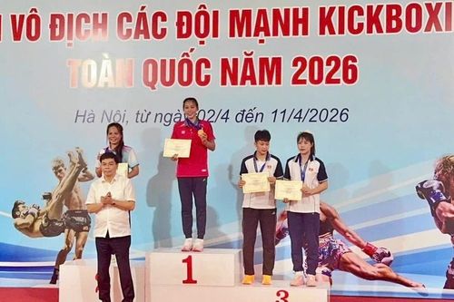 Gia Lai giành 19 huy chương tại Giải vô địch các đội mạnh kickboxing toàn quốc 2026