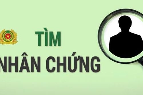 Tìm nhân chứng vụ tai nạn giao thông